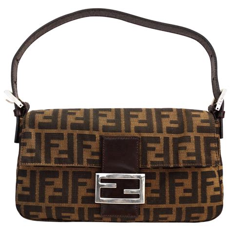 monogram fendi bag|fendi monogram baguette bag.